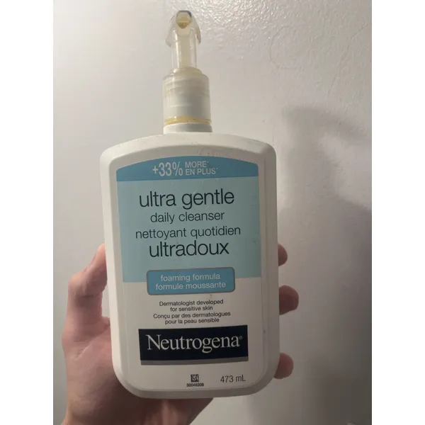 Neutrogena Ultra gentle daily cleanser