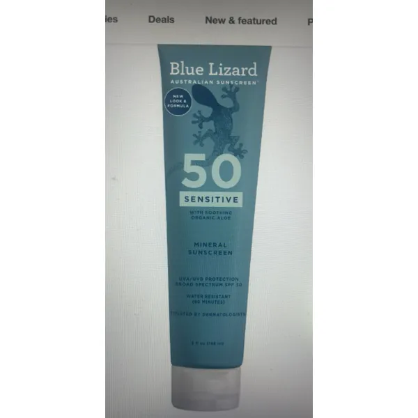 Blue Lizard Sensitive Mineral Sunscreen