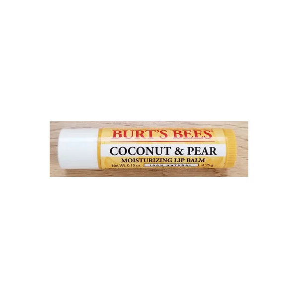 Burt's Bees Coconut & Pear Moisturizing Lip Balm