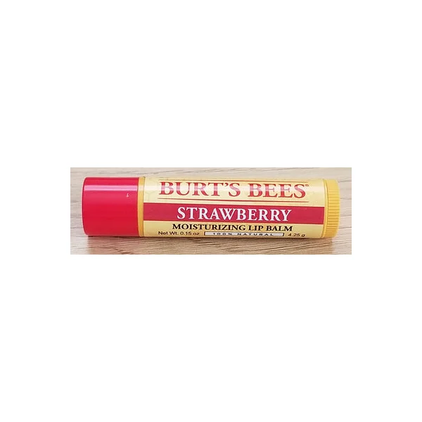 Burt's Bees Strawberry Moisturizing Lip Balm