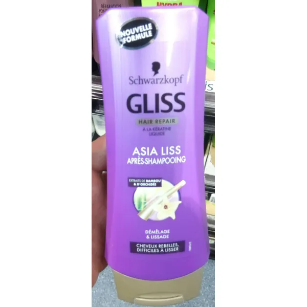Schwarzkopf Gliss Hair Repair Asia Liss Apres-shampooing