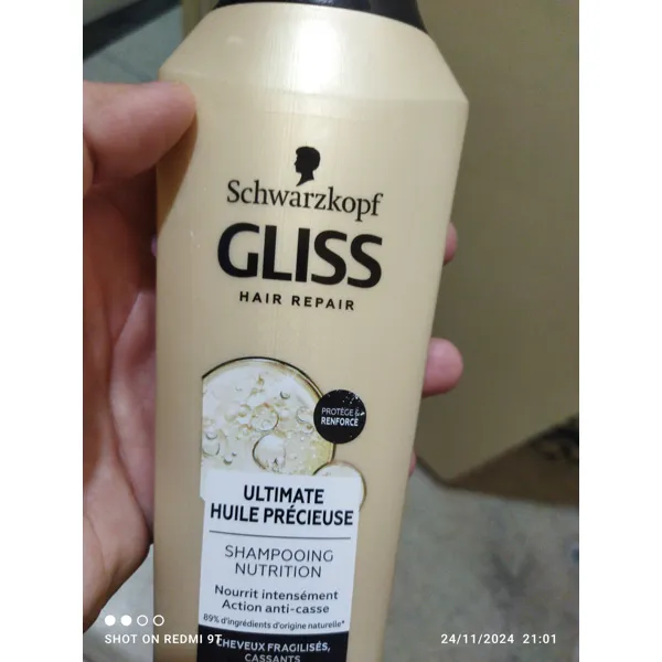 Schwarzkopf Hair Repair Ultimate Huile Precieuse Shampooing