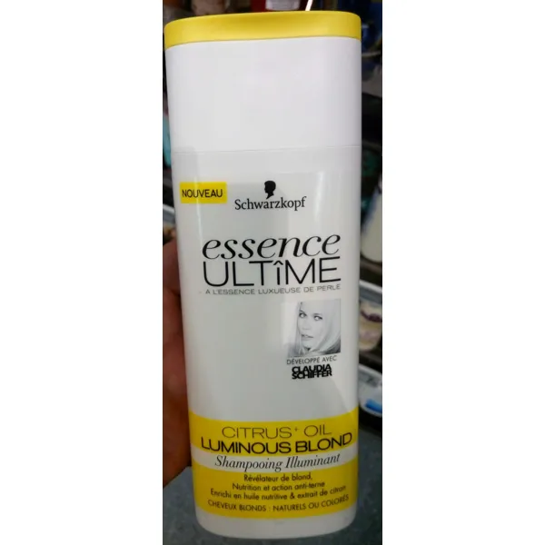 Schwarzkopf Essence Ultime Citrus Oil Luminous Blond Shampooing illuminant