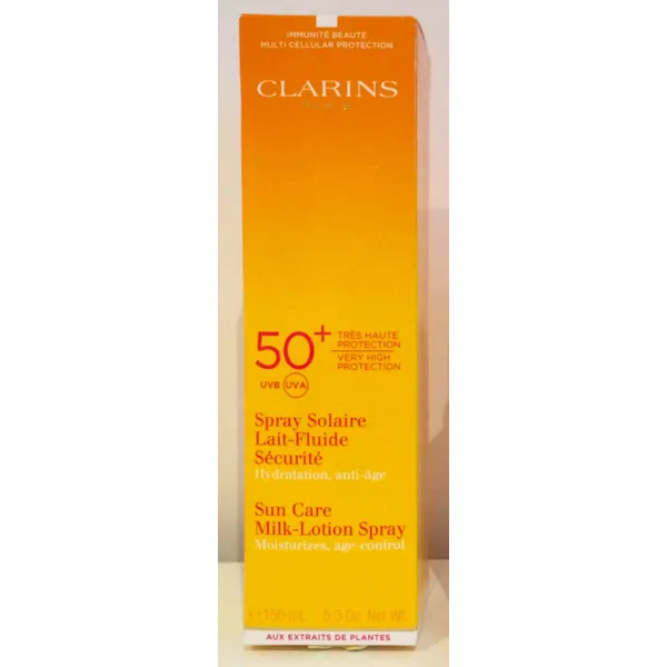 Clarins Spray Solaire Lait Fluide Securite