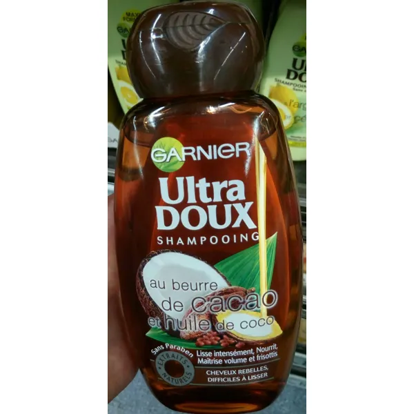 Garnier Ultra Doux Shampooing au Beurre de cacao et huile de coco