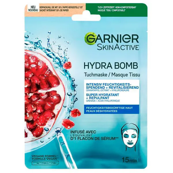 Garnier Garnier Skinactive hydra bomb granaatappel mask