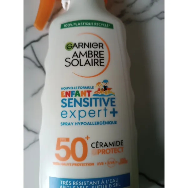 Garnier Ambre solaire enfant sensitive fps 50+