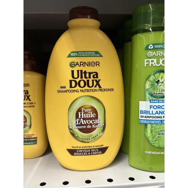 Garnier Shampoing nutrition Ultra Doux Avocat et Karite