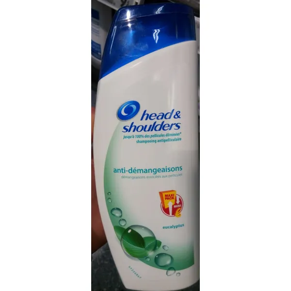 Head & Shoulders Shampooing antipelliculaire anti-demangeaisons eucalyptus