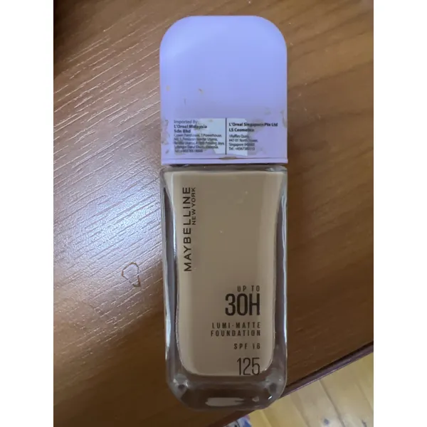 Maybelline SuperStay Lumi-Matte Foundation 125