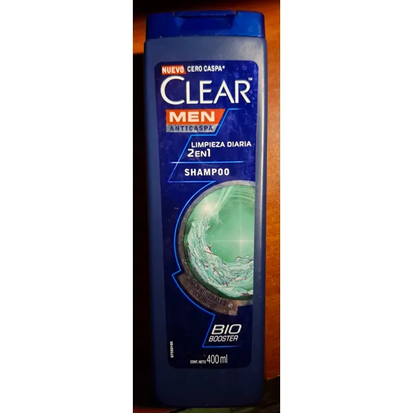 Clear Sampoo limpieza diaria 2 en 1