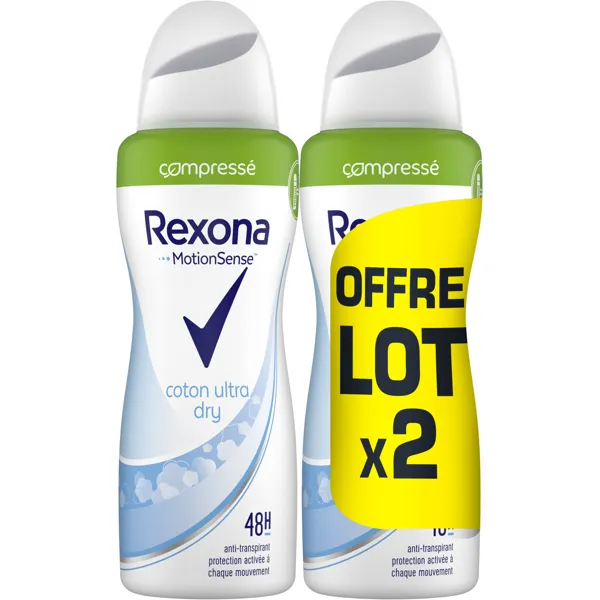 Rexona Rfw 2x100ml spray cotton