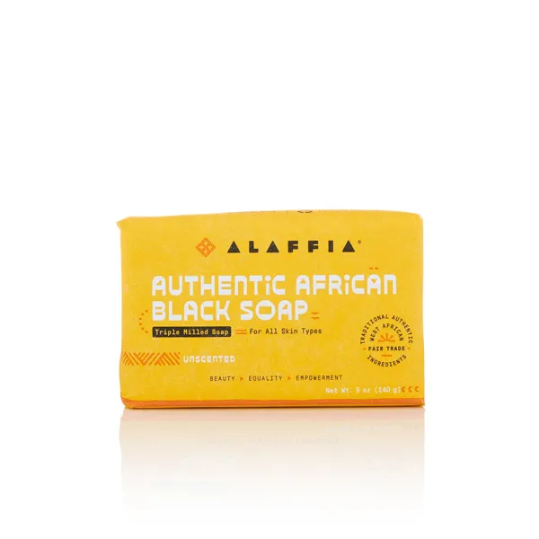 Alaffia Authentic African Black Soap Triple Milled