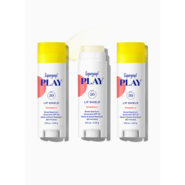 Supergoop! PLAY Lip Shield SPF 30 Strawberry