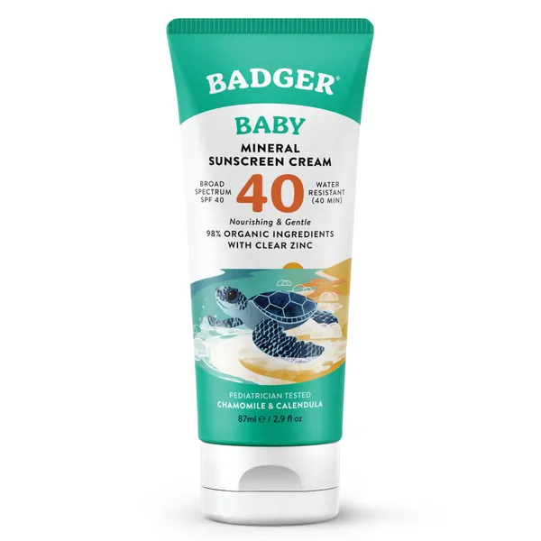 Badger Baby Mineral Sunscreen Cream