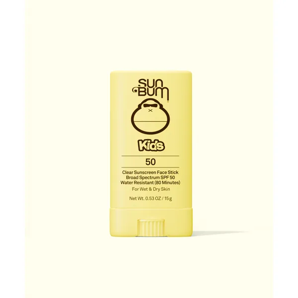 Sun Bum Kids SPF 50 Clear Sunscreen Face Stick