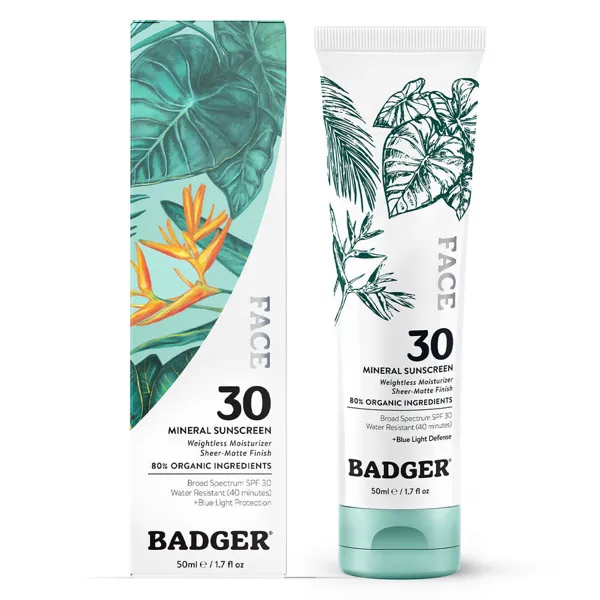Badger Face Mineral Sunscreen