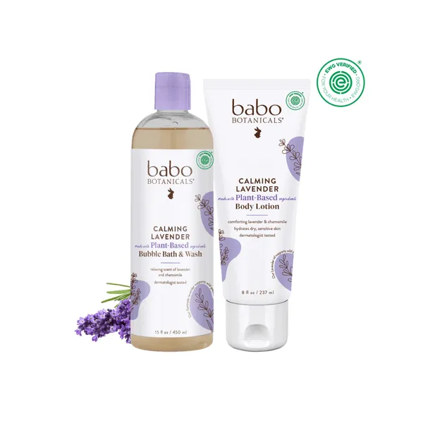 Babo Botanicals Calming Lavender Care Routine
