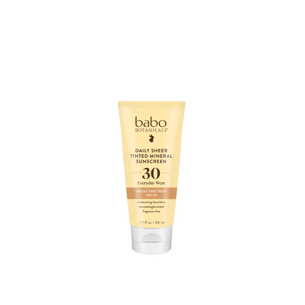 Babo Botanicals Daily Sheer Tinted Mineral Sunscreen Lotion SPF30
