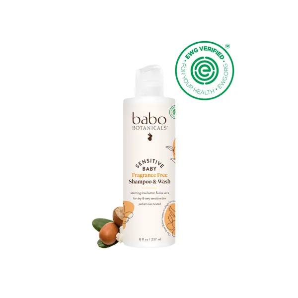 Babo Botanicals Sensitive Baby Shampoo & Wash