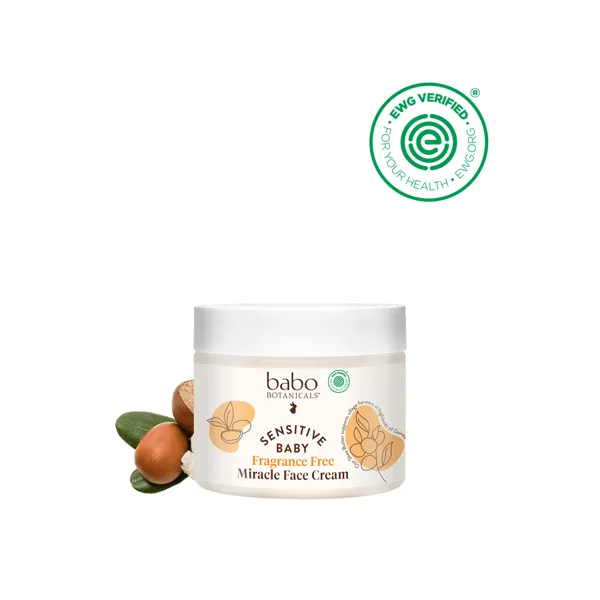 Babo Botanicals Sensitive Baby Miracle Face Cream