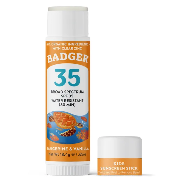 Badger Kids Mineral Sunscreen Face Stick