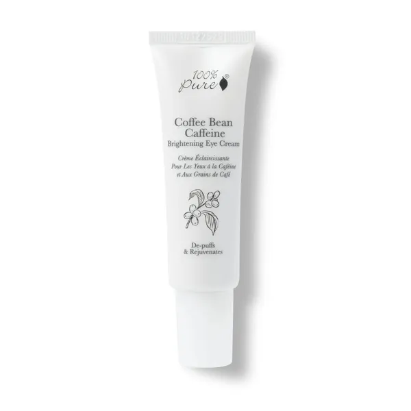 100% Pure Coffee Bean Caffeine Brightening Eye Cream