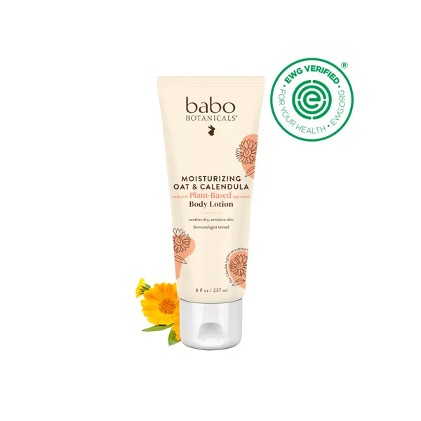 Babo Botanicals Moisturizing Oat & Calendula Body Lotion
