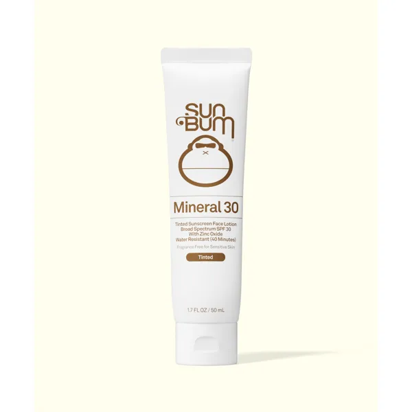 Sun Bum Mineral SPF 30 Tinted Sunscreen Face Lotion