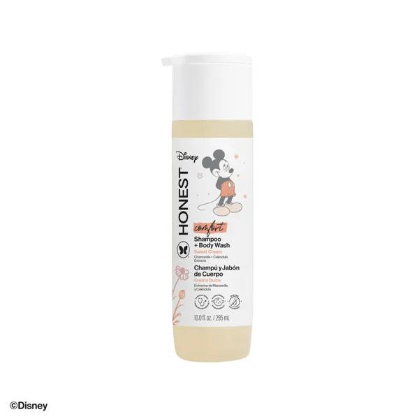 The Honest Company Disneys Mickey Mouse Shampoo + Body Wash, Comfort