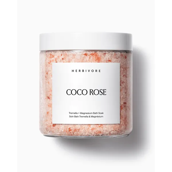Herbivore Botanicals COCO ROSE Tremella + Magnesium Bath Soak