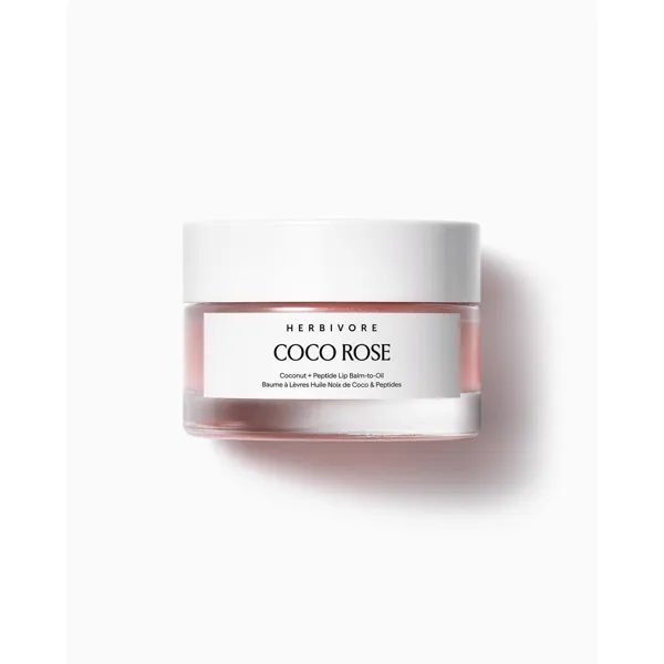 Herbivore Botanicals COCO ROSE Coconut + Peptide Lip Balm-to-Oil
