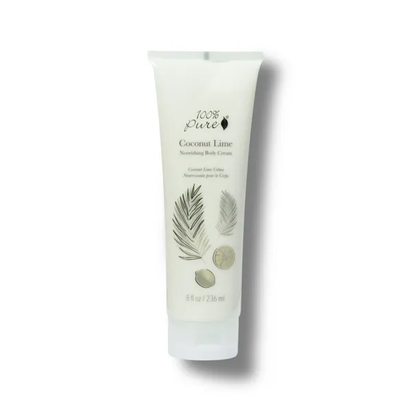 100% Pure Coconut Lime Nourishing Body Cream